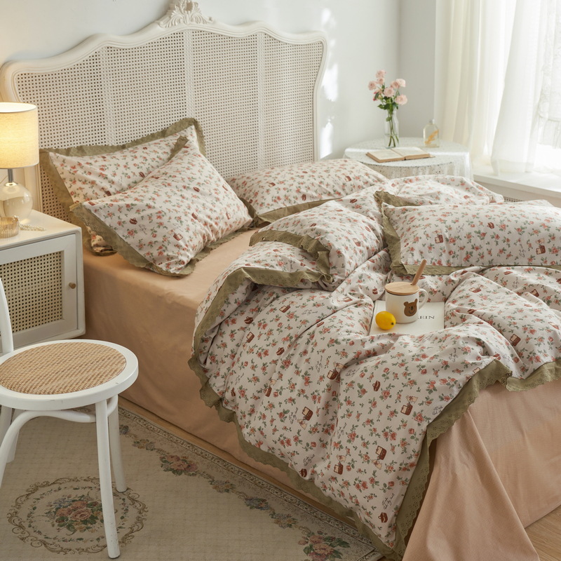 French princess style pastoral bedding - Karen Manor - Mushroom Grove b18