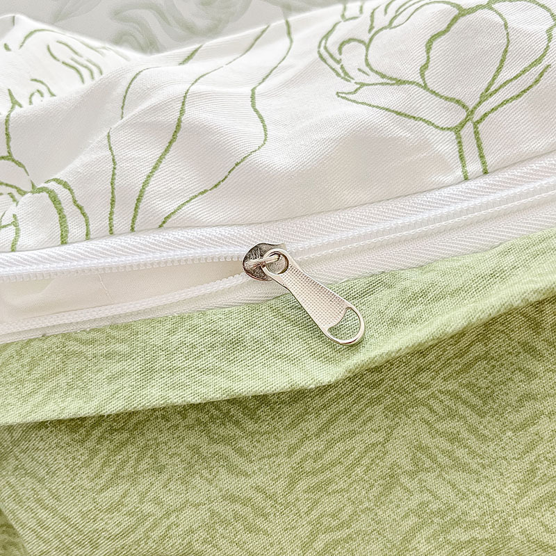 Fresh pure cotton four-piece cotton quilt cover - Evening Breeze b33