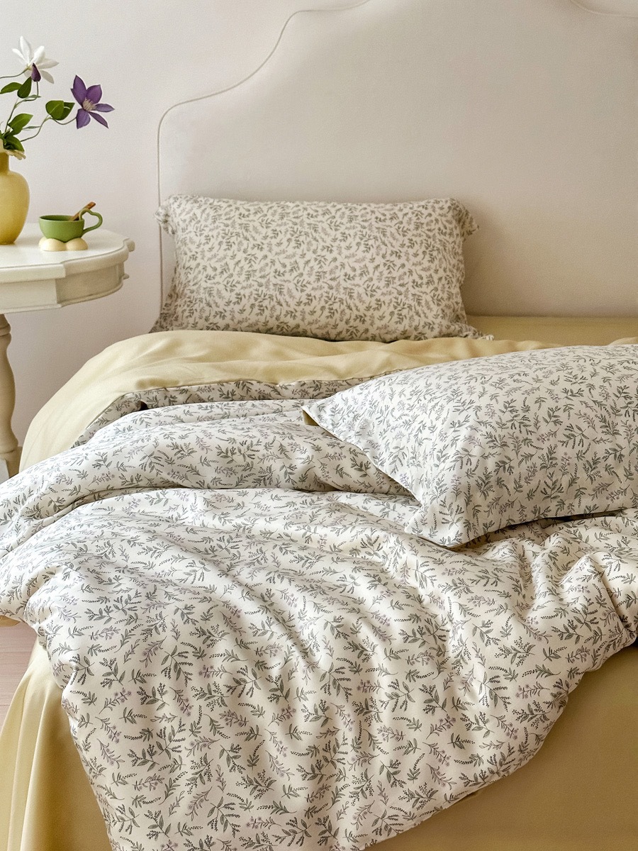 Soft and Comfortable 100s Tencel Four-piece Set-Muying b19