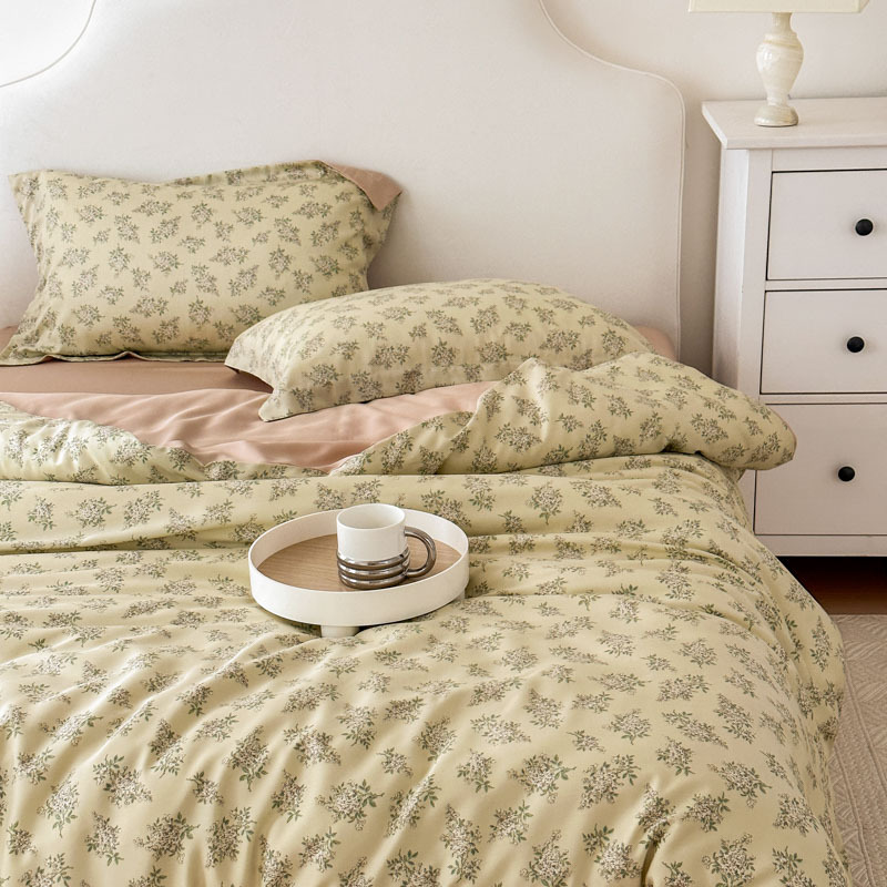Soft and Comfortable 100s Tencel Four-piece Set-Ning Dye - Supreme b20