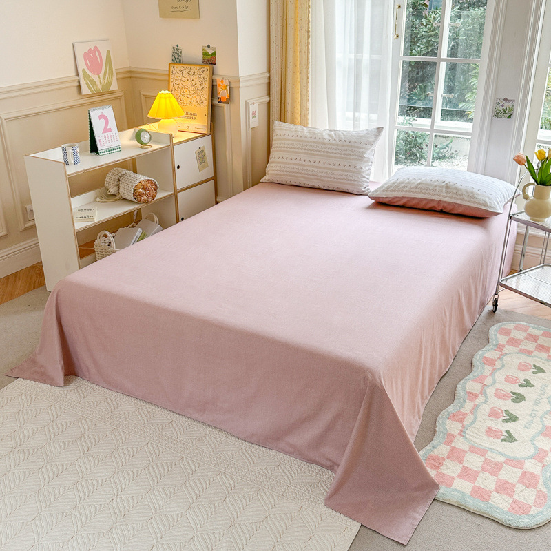 Spring Field Small Fresh Cotton Four-piece Set - Cherry Blossom b6