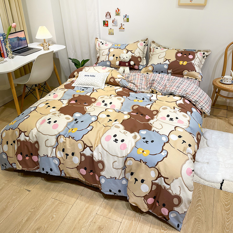 Cute cartoon children's bedding-cartoon b43