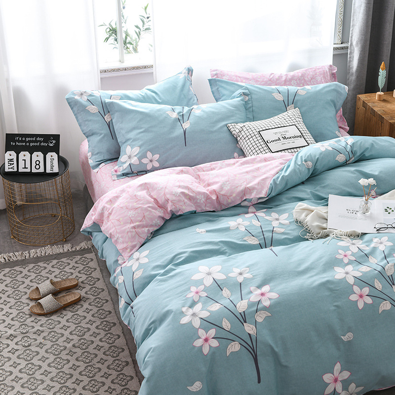 Cute cartoon children's bedding-flower b44