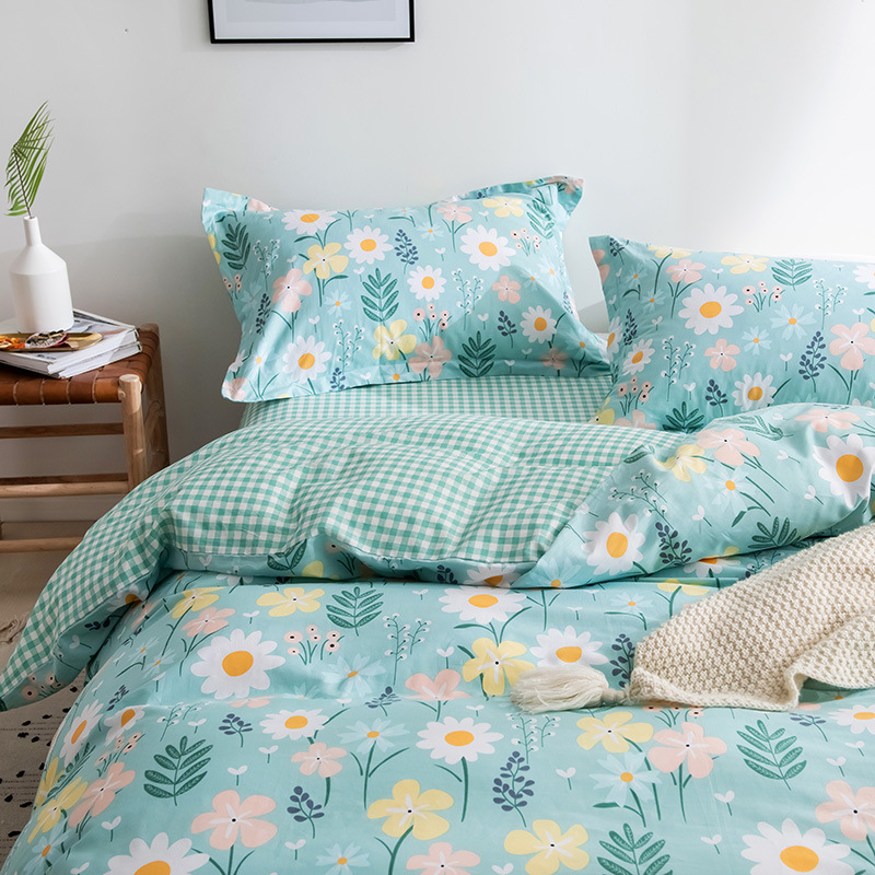 Cute cartoon children's bedding-flower b44