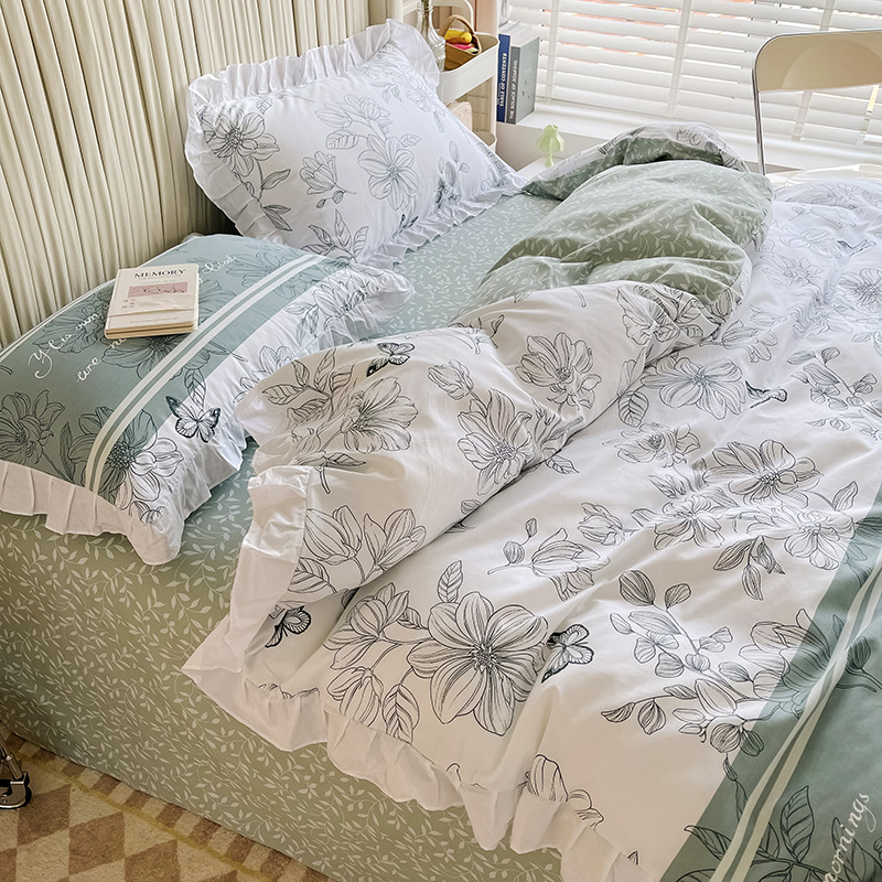 Falbala Four-piece Set-Jin Mi b69