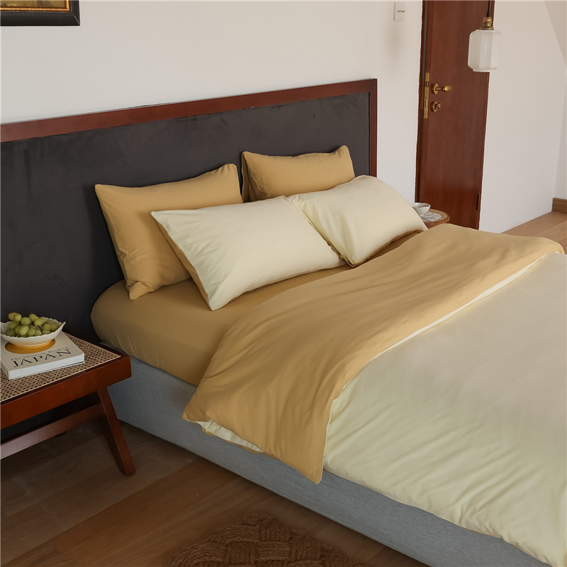 Naked sleeping pure cotton solid color - multi-color double combination b95