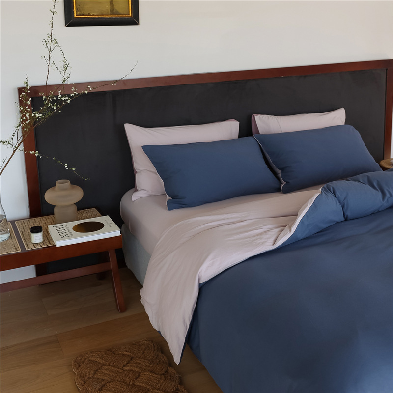 Naked sleeping pure cotton solid color - multi-color double combination b95