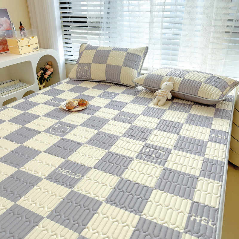Cool Silk Folding Ice Silk Mat-Gray b111