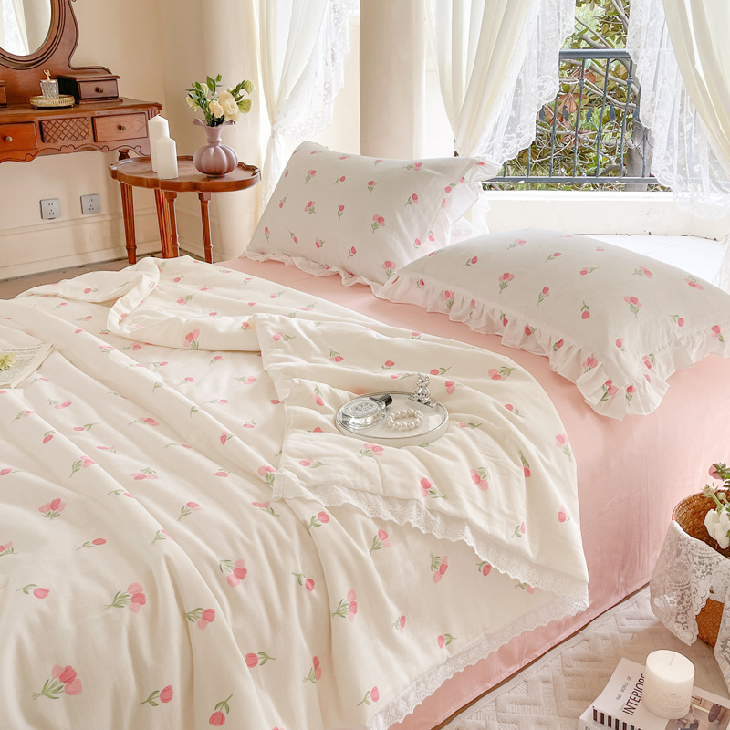 Soy fiber summer quilt pure cotton air-conditioned quilt cool summer quilt b112